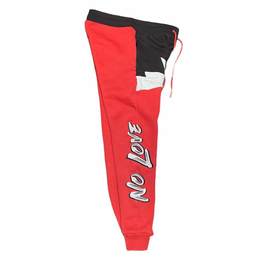 Retro Label Men'S 5S Raging Bull No Love Joggers in Multi 4 Retro Label Men'S 5S Raging Bull No Love Joggers in Multi - Image 2