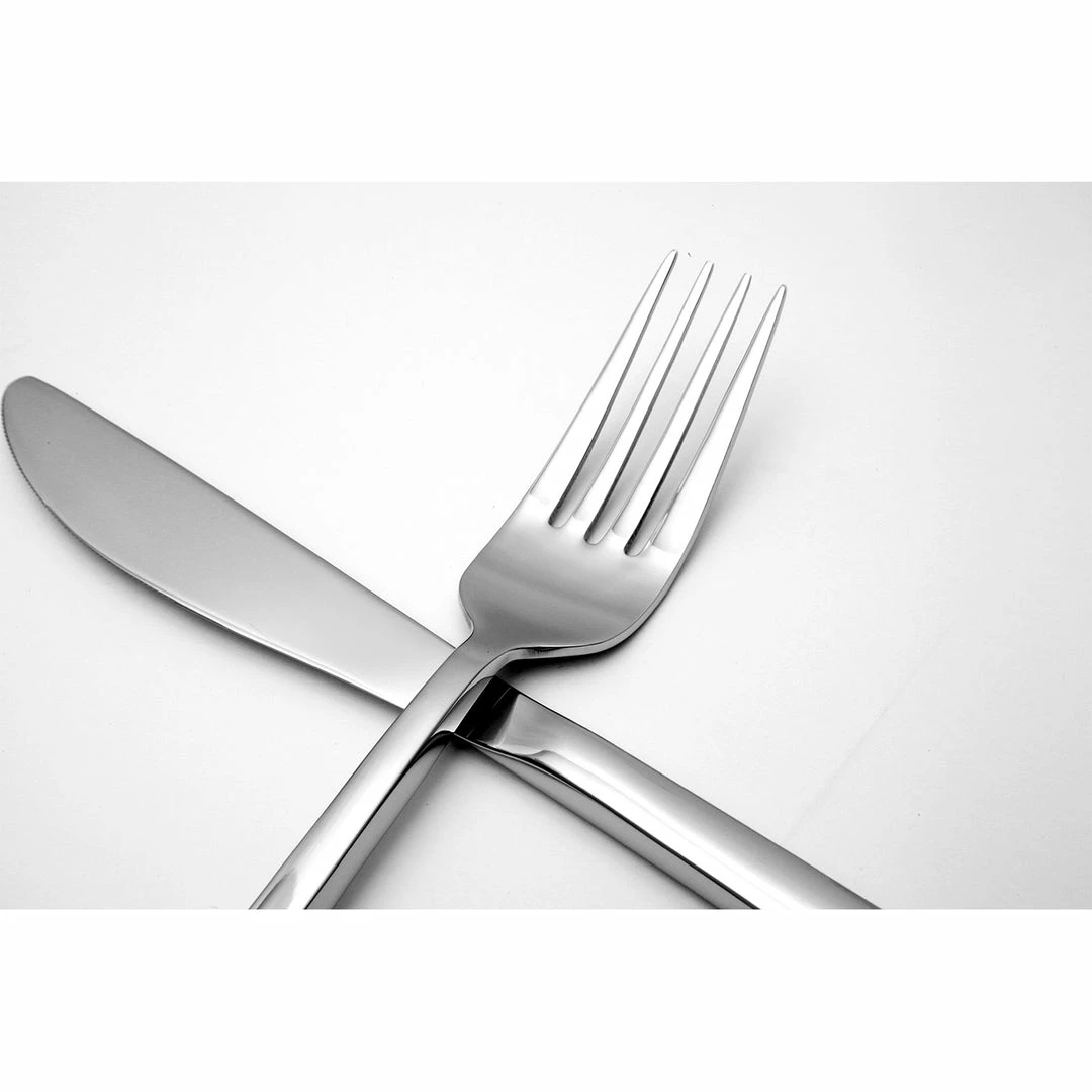 Fortessa Arezzo 18/10 Stainless Steel Flatware 5 Piece Place Setting 4 Fortessa Arezzo 18/10 Stainless Steel Flatware 5 Piece Place Setting - Image 2