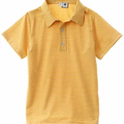 Busy Bees Stripe Polo Shirt - kids