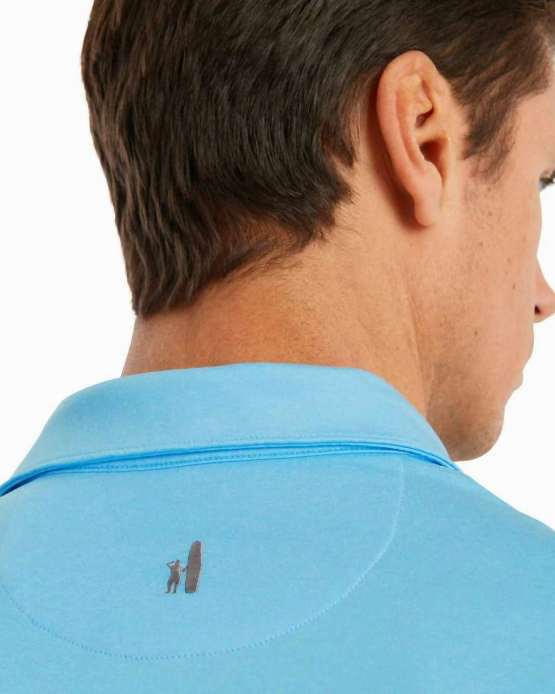 Johnnie-O Men'S Birdie Blue Polo in Sky Blue 4 Johnnie-O Men'S Birdie Blue Polo in Sky Blue - Image 2