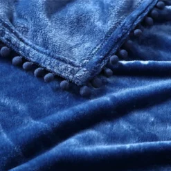 The Nesting Company Walnut Flannel Pompom 50" x 70" Throw -Shop Premium Outlets Sales b2e7c40d35184f0abbc4994d67ba9e07 1080x