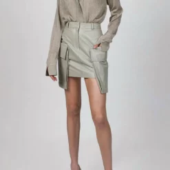 Zeynep Arcay Vintage Knit Shirt in Fresh Breeze - women