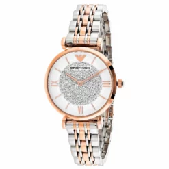 Armani Women's White dial Watch
