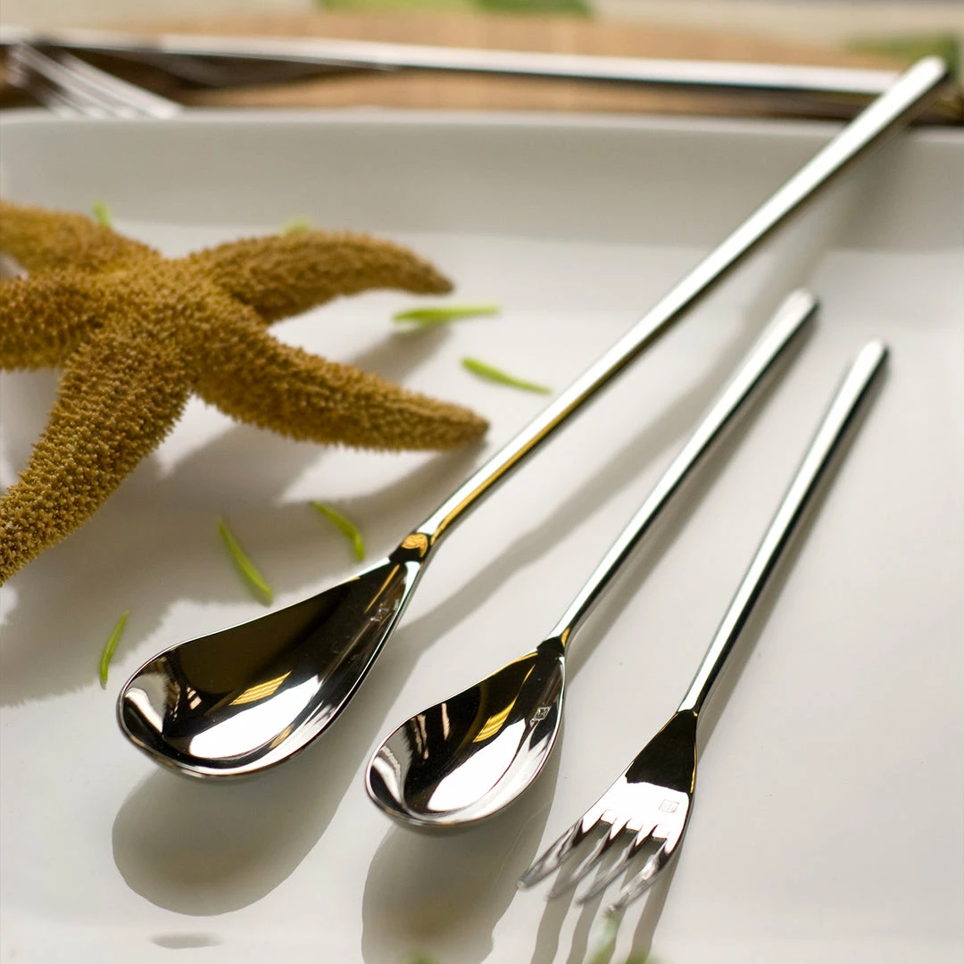 Fortessa Dragonfly 18/10 Stainless Steel Flatware 5 Piece Place Setting 5 Fortessa Dragonfly 18/10 Stainless Steel Flatware 5 Piece Place Setting - Image 3