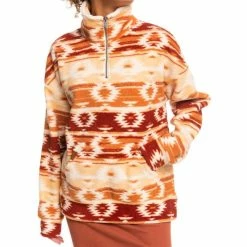 Roxy Live Out Loud Polar Fleece in Red - women