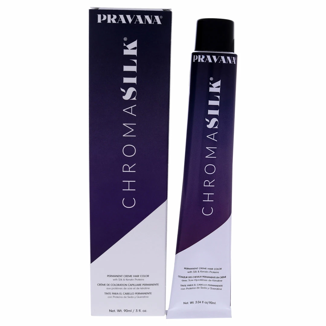 Pravana ChromaSilk Creme Hair Color - 4.4 Copper Brown For Unisex 3 oz Hair Color 3 Pravana ChromaSilk Creme Hair Color - 4.4 Copper Brown For Unisex 3 oz Hair Color