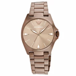 Armani Men's Gold dial Watch