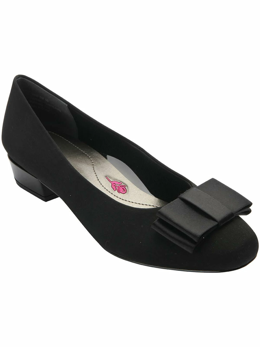 Ros Hommerson Teddi Womens Microfiber Slip On Block Heels 3 Ros Hommerson Teddi Womens Microfiber Slip On Block Heels