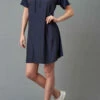 Lola & Sophie Jersey Hybrid Hooded Dress in Navy - women -Shop Premium Outlets Sales bd0e44defe294d2fbaaafe627c3142fc 1080x