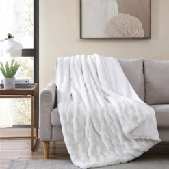 The Nesting Company Juniper Faux Fur 50" x 70" Throw