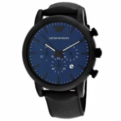 Armani Men's Blue dial Watch