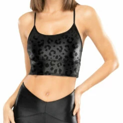 Koral Norah Infinity Womens Animal Print Yoga Athletic Bra