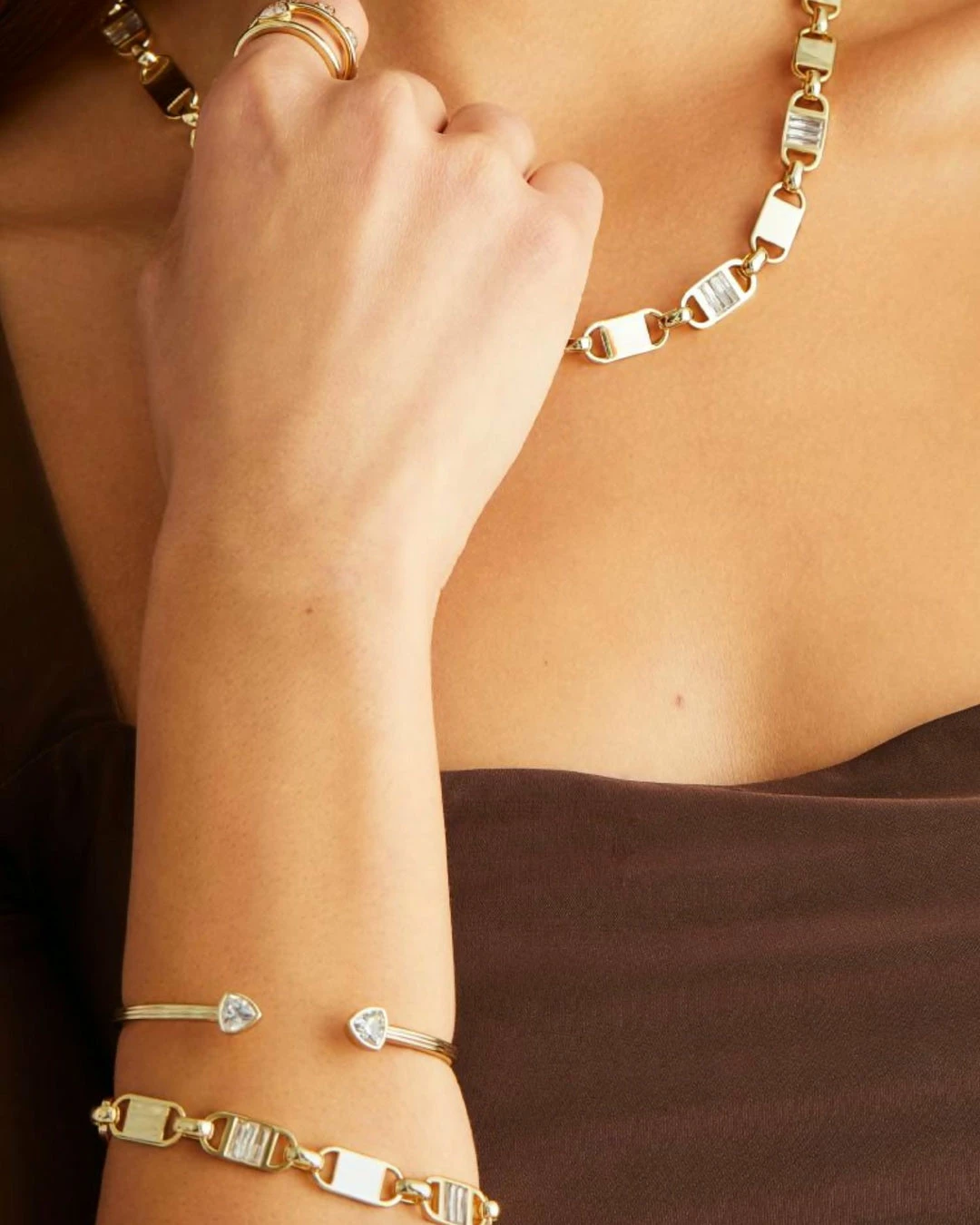 Kendra Scott Jessie Chain Bracelet - Gld 160 in Gold - women 4 Kendra Scott Jessie Chain Bracelet - Gld 160 in Gold - women - Image 2