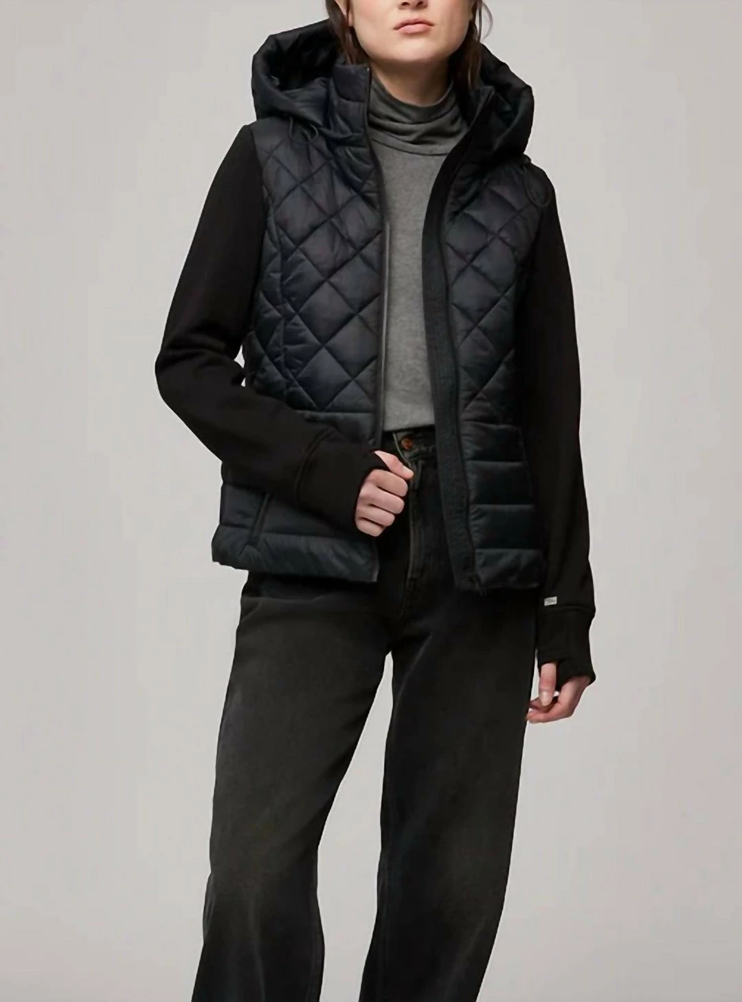 Soia&Kyo Alyssa Hooded Jacket in Black - women 3 Soia&Kyo Alyssa Hooded Jacket in Black - women