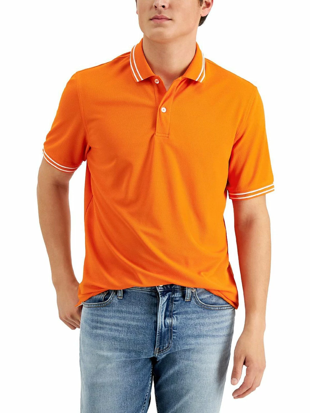 Club Room Mens Performance Short Sleeves Polo Shirt 3 Club Room Mens Performance Short Sleeves Polo Shirt