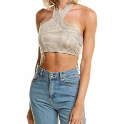 Peyton Valley Halter Sports Bra - women