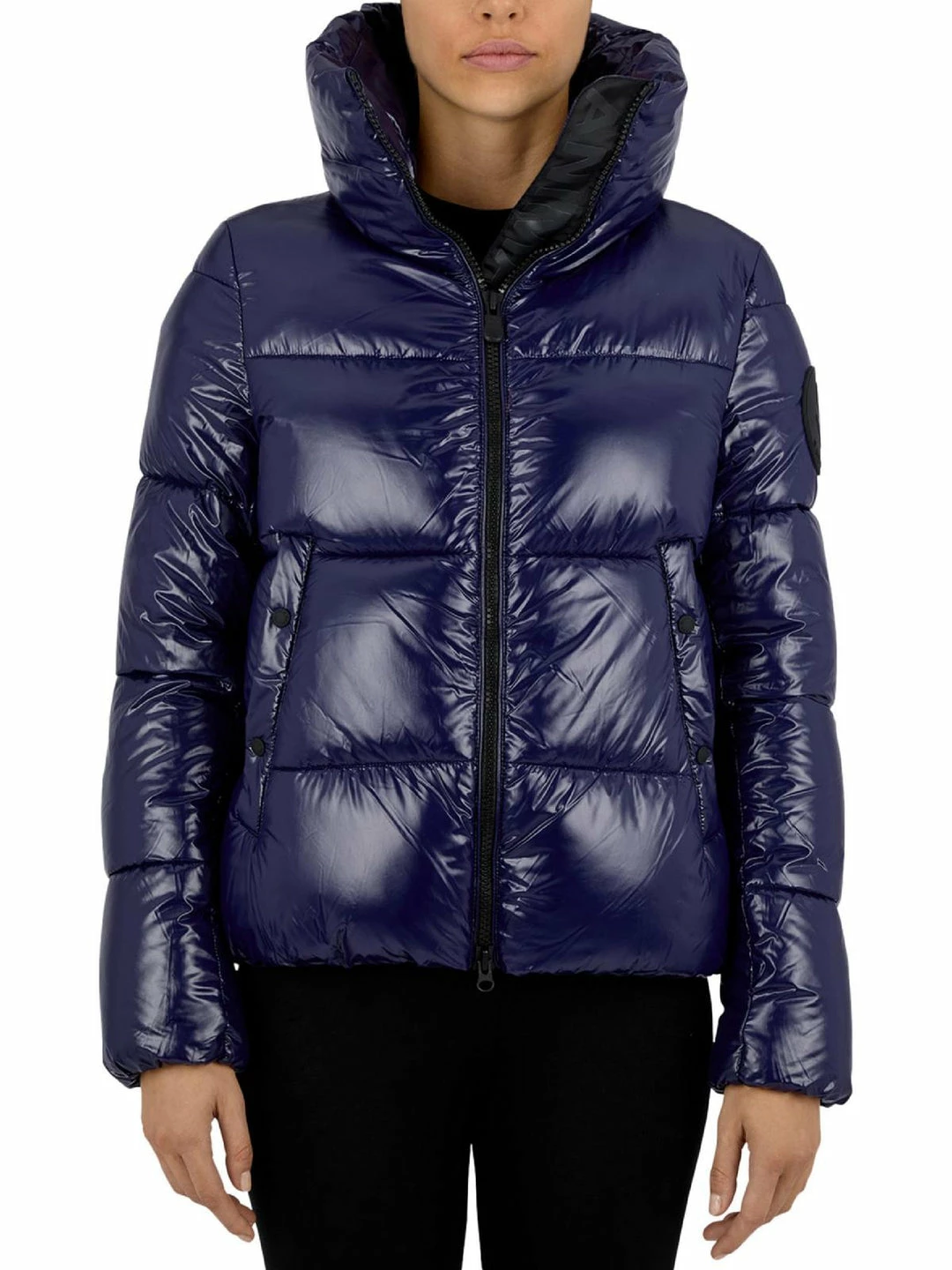 Save the Duck Womens Quilted Long Sleeves Puffer Jacket 3 Save the Duck Womens Quilted Long Sleeves Puffer Jacket