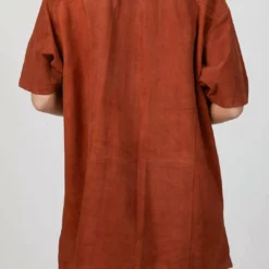 Zeynep Arcay Suede Shirt Dress in Feral Earth - women -Shop Premium Outlets Sales dd7a1b8fa4a84d5ca988158fa12f362e 1080x