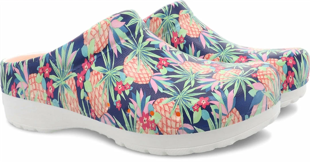 Dansko Kane Clog in Pineapples - women 4 Dansko Kane Clog in Pineapples - women - Image 2