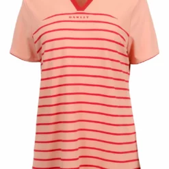 Oakley Bella Womens Striped Golf Polo