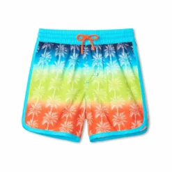 Hatley Gradient Palms Swim Short - kids