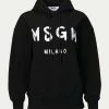 Msgm Logo Print Drawstring Hoodie in Black - women 1 Msgm Logo Print Drawstring Hoodie in Black - women -Shop Premium Outlets Sales e399722c55d24788acb2a4db68e1a268 1080x