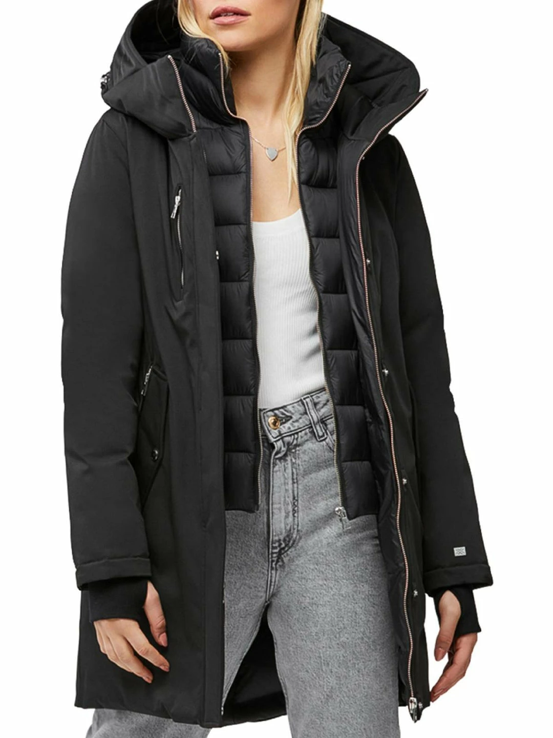 Soia & Kyo Womens Quilted Cold Weather Down Coat 3 Soia & Kyo Womens Quilted Cold Weather Down Coat