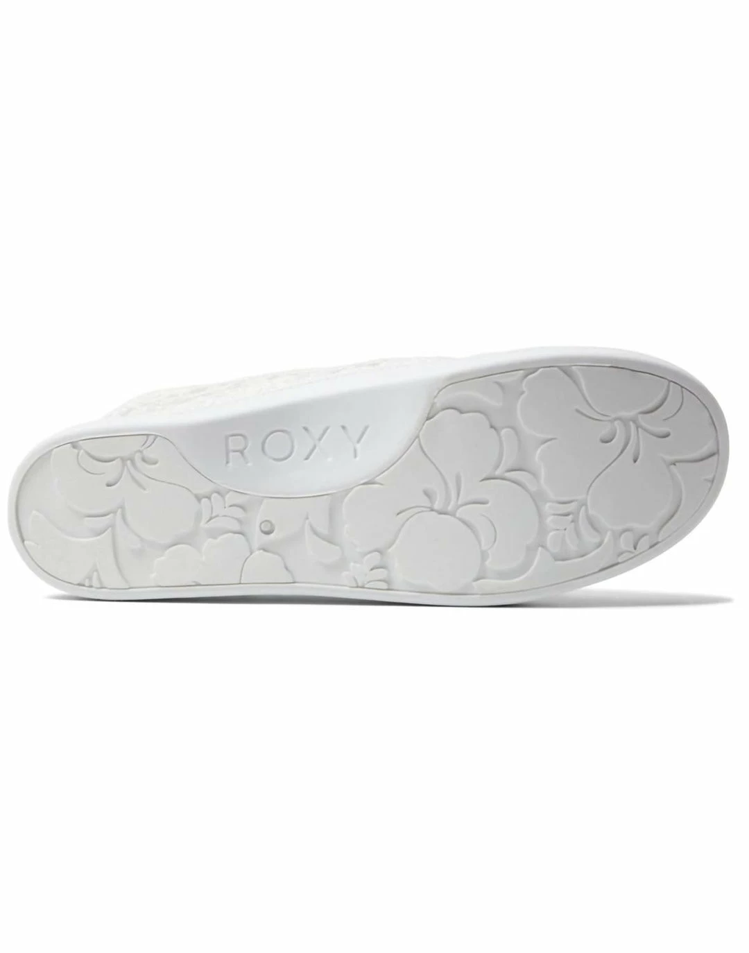 Roxy Women'S Bayshore Iii Slip On Sneaker in Armore/White 6 Roxy Women'S Bayshore Iii Slip On Sneaker in Armore/White - Image 4