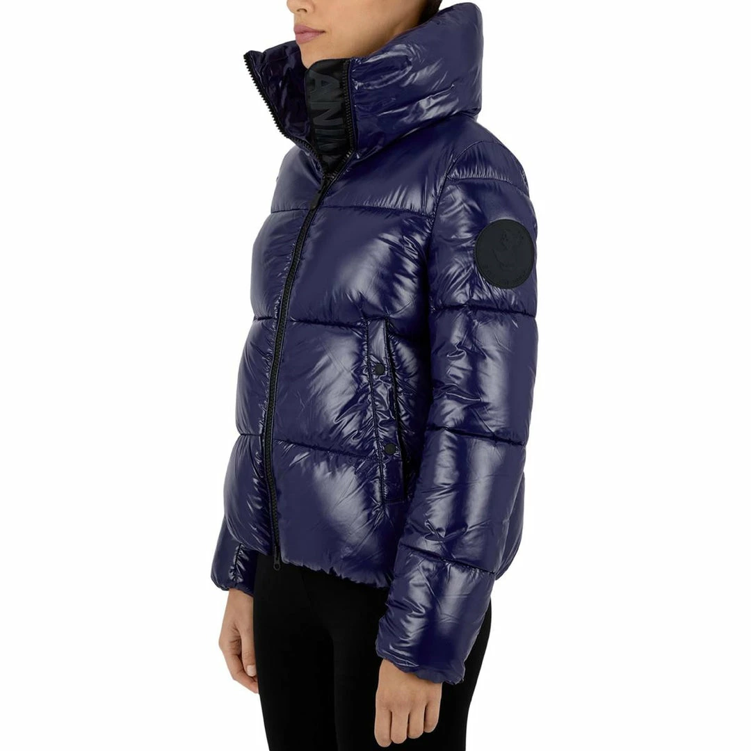 Save the Duck Womens Quilted Long Sleeves Puffer Jacket 4 Save the Duck Womens Quilted Long Sleeves Puffer Jacket - Image 2