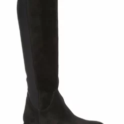 Paul Green Womens Leather Tall Mid-Calf Boots
