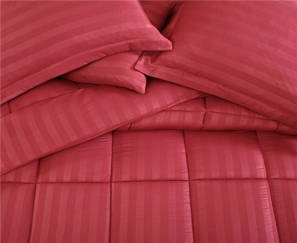 The Nesting Company Maple Dobby Stripe 8 Piece bed in a bag Comforter Set 6 The Nesting Company Maple Dobby Stripe 8 Piece bed in a bag Comforter Set - Image 4