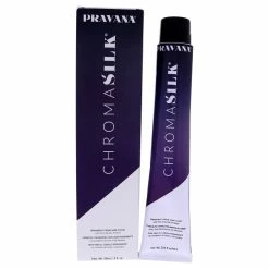 Pravana ChromaSilk Creme Hair Color - 6.64 Dark Red Copper Blonde For Unisex 3 oz Hair Color