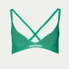 Msgm Ribbed Knit Logo-Hem Bra in Green - women -Shop Premium Outlets Sales f12c5dcb8617495f8c4b3da63d8e0602 1080x