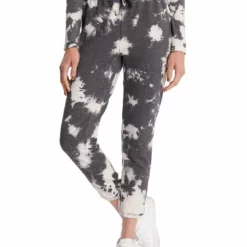 Sundown by Splendid Playa Womens Tie Dye Comfy Jogger Pants