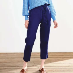 Hatley The Paper Bag Pants in Patriot Blue - women