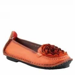 Spring Step Shoes Dezi Rose Flat in Orange - women