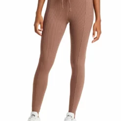 Year of Ours Football Womens Knit Lace-Up Leggings