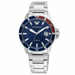 Armani Men's Blue dial Watch