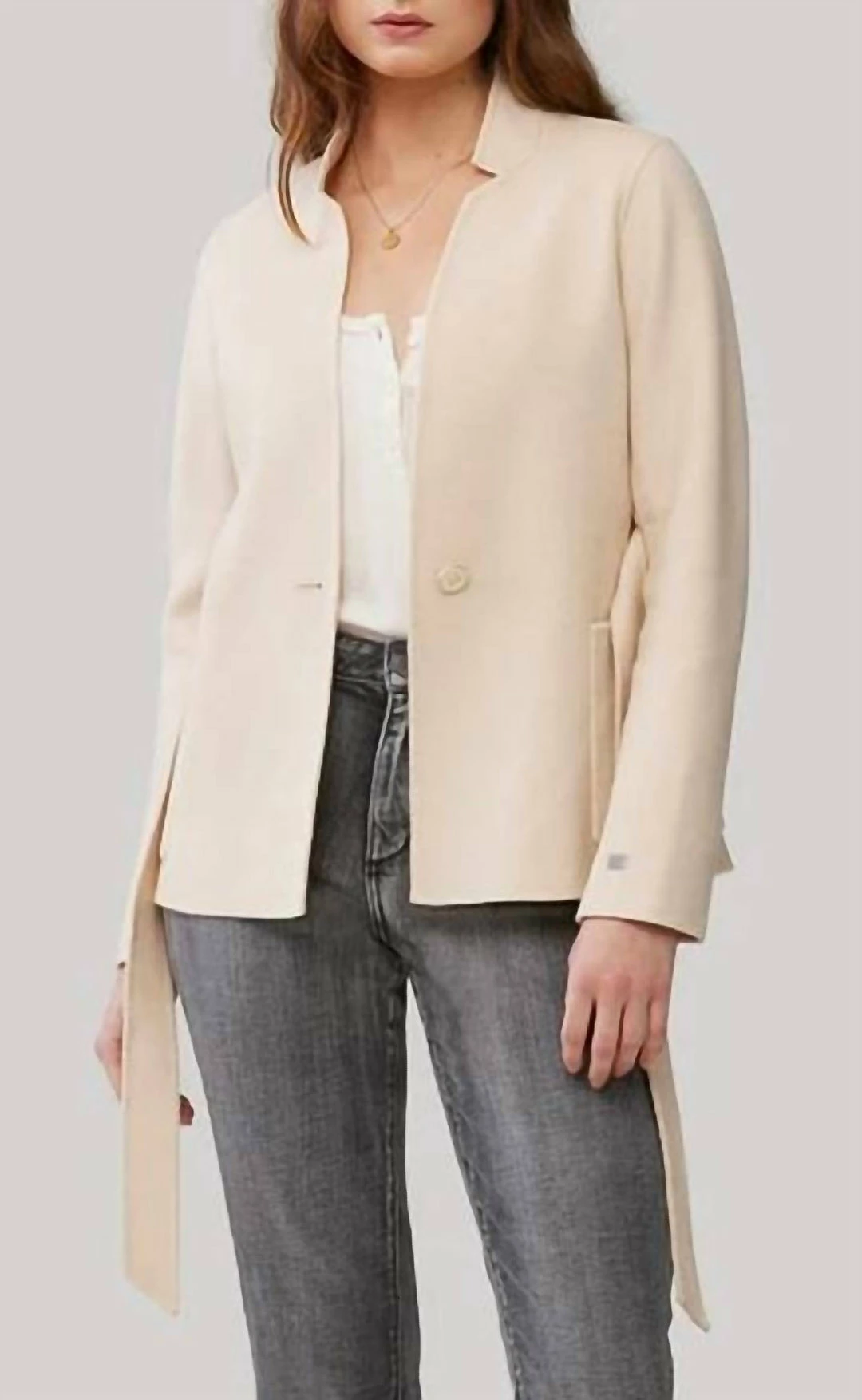 Soia&Kyo Isaiah Wool Jacket In Sand - women 3 Soia&Kyo Isaiah Wool Jacket In Sand - women